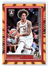 2025 Brittney Griner Numbered /199 Parallel Donruss Orange Lazer #62 Dream (161)