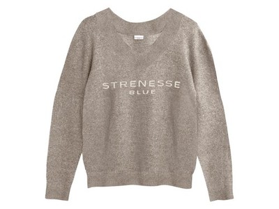 Strenesse Blue Damen Strickpullover (Hellbraun, S) - B-Ware neuwertig