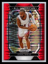 Jamal Shead Houston 2024 Panini Prizm Draft - All-American Red Pulsar #17 #/299