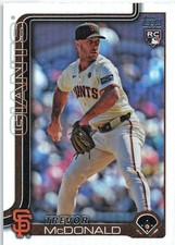 2025 Topps #357 Trevor McDonald Rainbow Foil