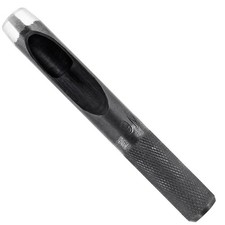 Bivethoi 9mm Gasket Punch, Carbon Steel Hollow Hole Cutter Tool, 9mm, Black