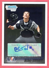 2010 Bowman Chrome Blake Swihart Auto #USA-BSW