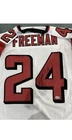 Devonta Freeman Signed Atlanta White Football Jersey (Beckett)