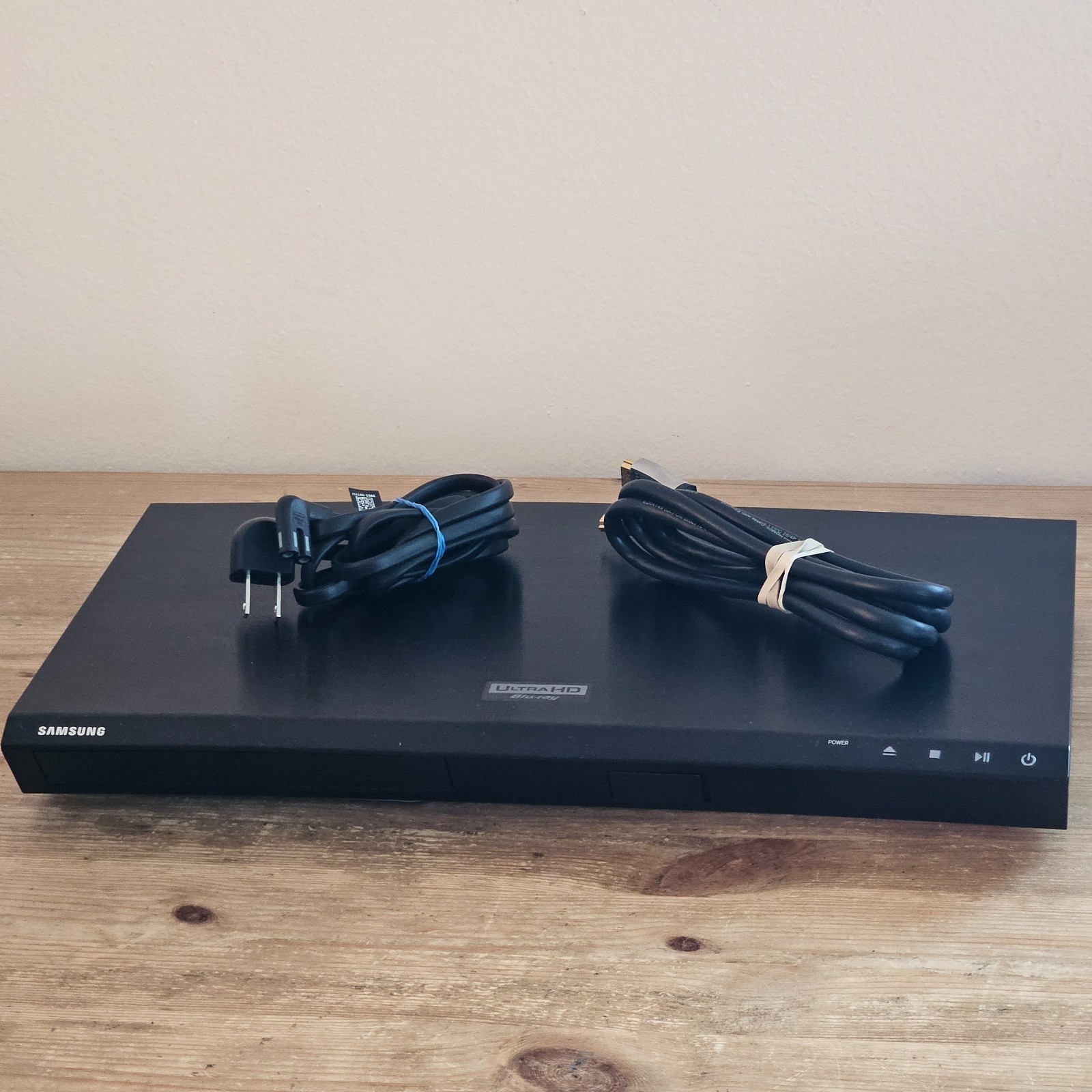 Samsung 4K Ultra Hd Blu-Ray Dvd Disc Player Ubd-M7500 - Tested - No Remote