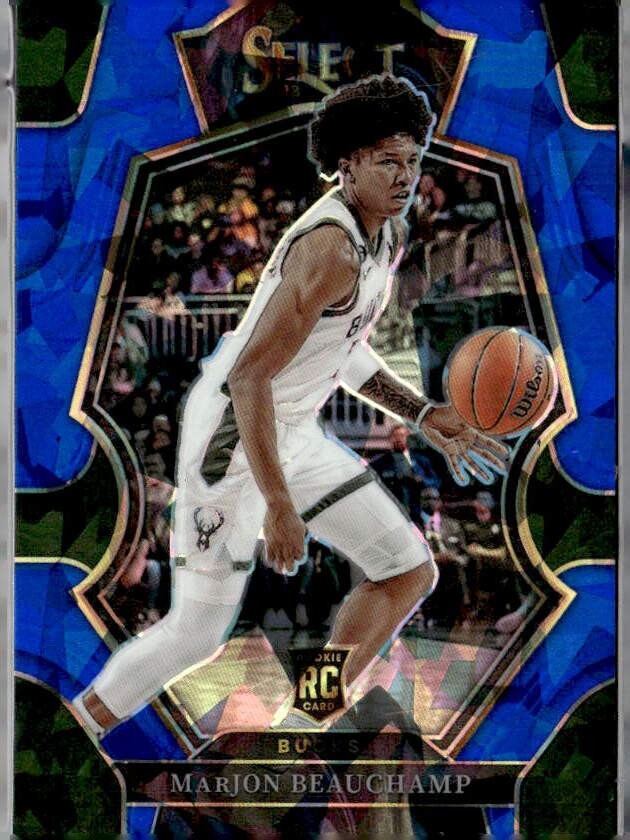 2022 Select Premier Level Blue Ice #179 Marjon Beauchamp RC