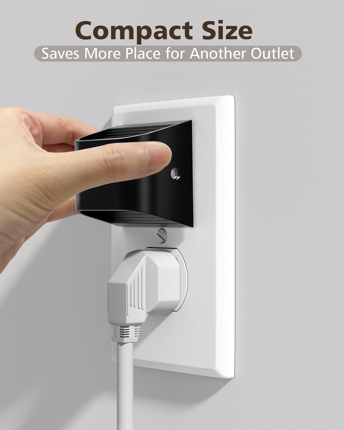 VOLISUN Night Lights Plug into Wall, 6 Pack Up and Down LED 6 Pack, Black 