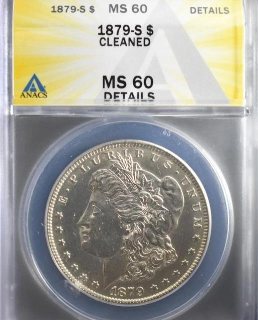 MS 60 Graded 1879 Year Morgan US Dollars (1878-1921) for sale | eBay