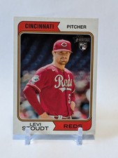 2023 Topps Heritage High Number Card #591 - Levi Stoudt Rookie RC