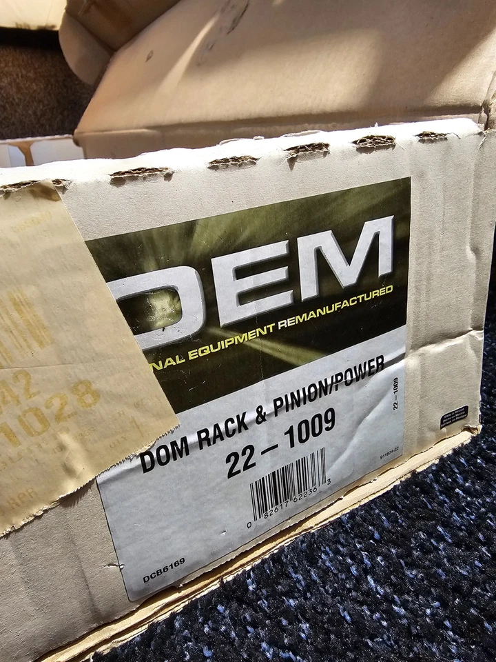 Bastidor y piñón de dirección asistida hidráulica Cardone 22-1009 para Cadillac 2001-2005 Foto 2 de 4