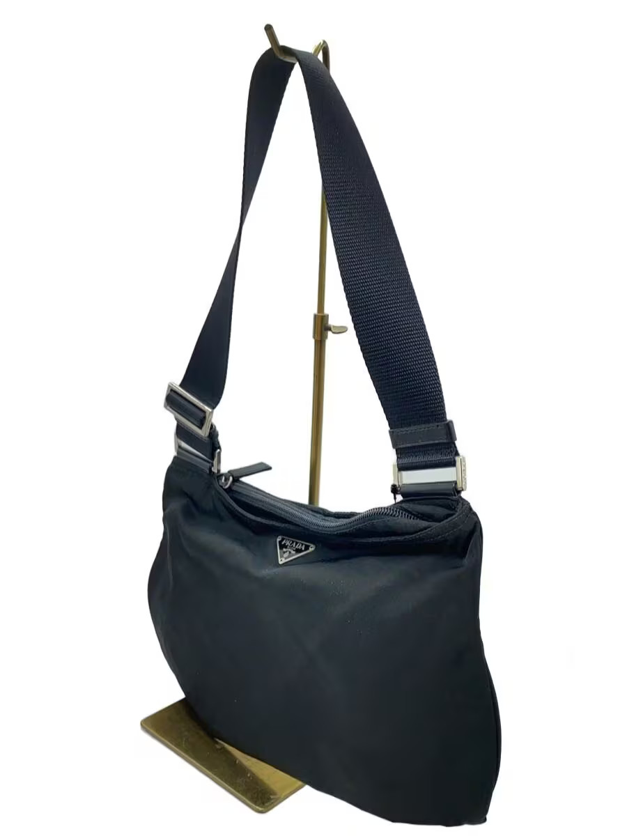 Authentic PRADA Triangle Logo Triangle Logo Shoul… - image 2