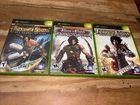 Lot of 3 Microsoft Xbox Prince of Persia Games Sands of Time, Warrior Within &