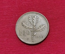 Rara moneta 20 lire 1957, Errore Stampa Cifra 7