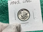 1942 MERCURY DIME UNCIRCULATED 🦅