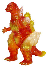 CCP Medium Size Series Godzilla EX 10th Edition Burning Godzilla Clear Red Ver.