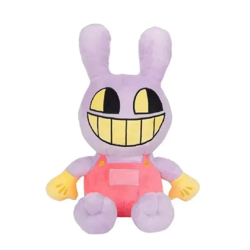 Jax plush the amazing digital circus purple bunny yellow teeth new
