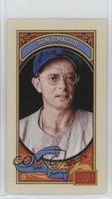 2014 Panini Golden Age Mini Hindu Brown Back Dom DiMaggio #59 0p6
