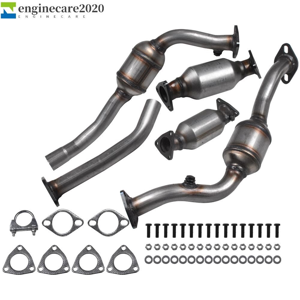 All Four Catalytic Converter Set For 2001-2004 Nissan Xterra
