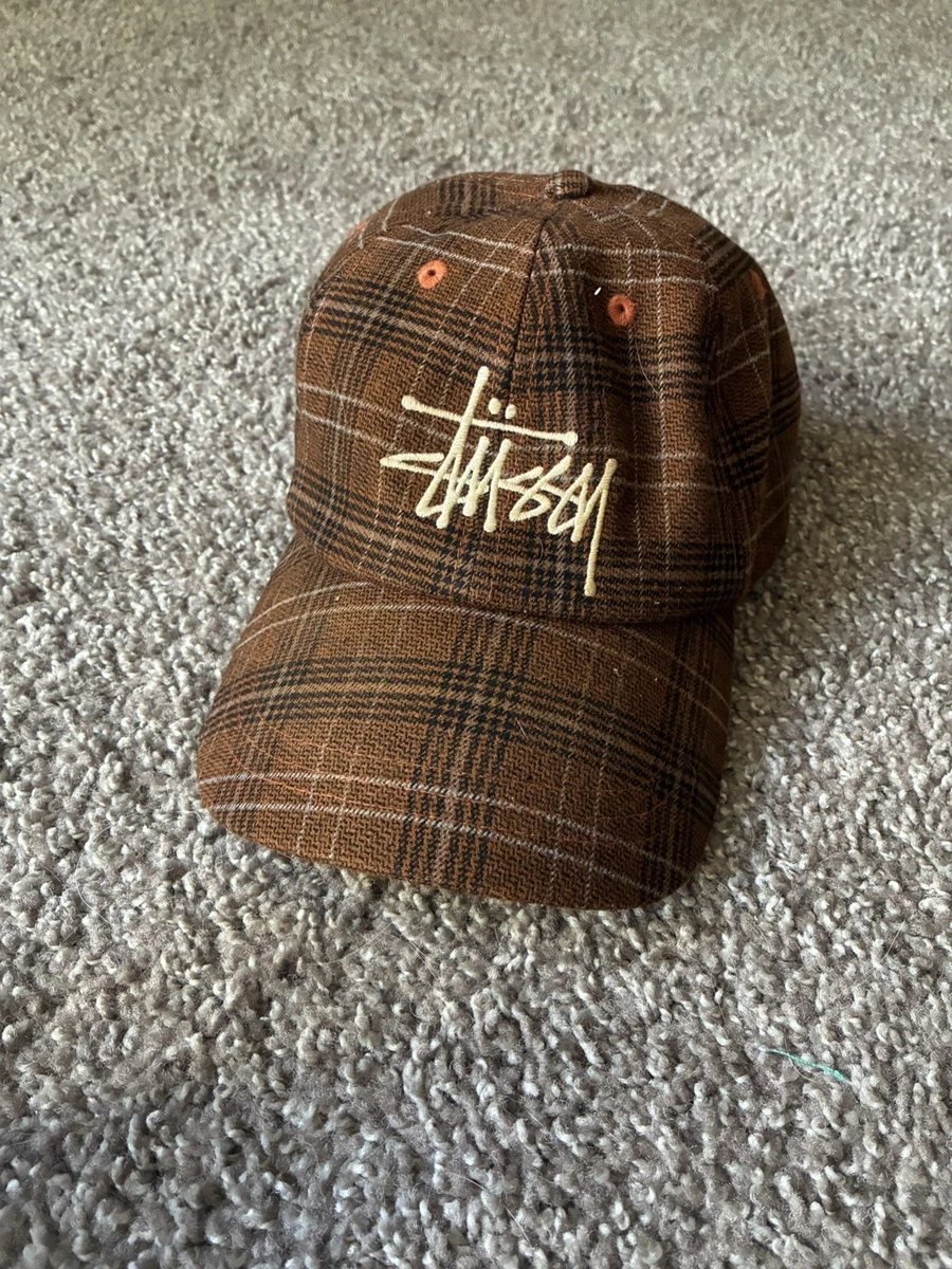 帽子 old stussy cap 90s brown navy tag y2k Stussy Men's Hats for sale - eBay