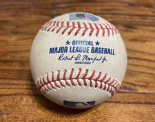 Abraham Toro Mariners Game Used Baseball 9/8/2021 vs Astros Jose Urquidy Strike