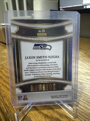 2025 Panini Select - Select Numbers #20 Jaxon Smith-Njigba | eBay