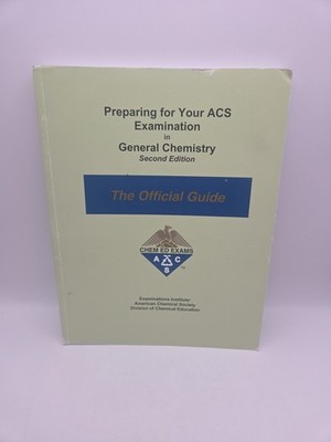 Preparing for Your ACS Examination in General Chemistry Official Guide 2nd 2024