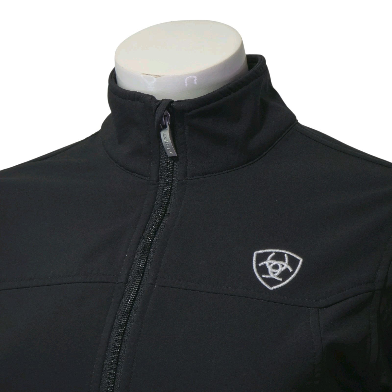 Ariat New Team Black Softshell Jacket Women's Siz… - image 7