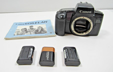 Canon EOS Elan 35mm SLR Film Camera Body 3 Battery's Manual Untested P33
