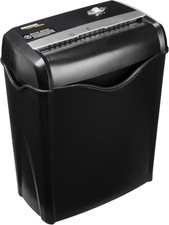 5-6 Sheet Cross Cut Paper and Credit Card Shredder with 14.3L Bin for Business &