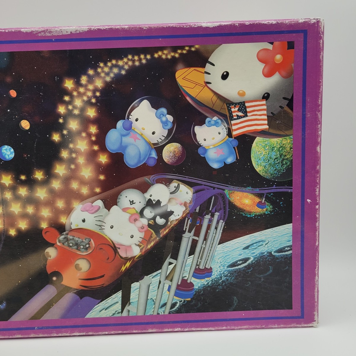 Hello Kitty 1000 Piece Jigsaw Puzzle Rare Sanrio Space Roller