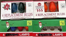 Vintage C-7  s Replacement Lamps 120 Volt C7 Mixed Lot Of 16 Bulbs TESTED