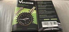 Vondior Tire Pressure Gauge High Accuracy 100 PSI ANSI 40.1 NIB (2 of them!)