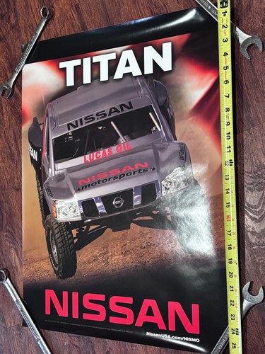 2 Nissan Truck Posters NISMO Titan Frontier Vintage Nissan Motorsports