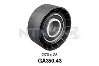 SNR Umlenk-/FüHrungsrolle Keilrippenriemen GA350.43 FüR BMW E36 E38 E31 E39 7Er