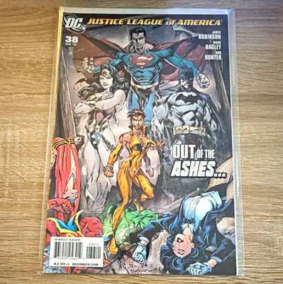 DC Comics Justice League of America #38 Out of the Ashes Direct - Robinson