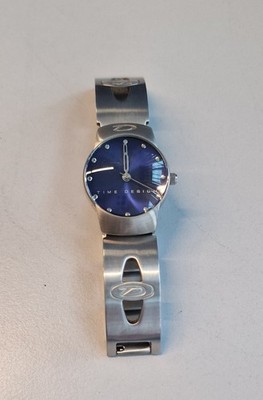 Time Design Damen Armbanduhr Stahl / Blau