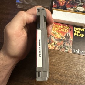 Demon Sword (Nintendo NES) Complete CIB - Tested - Authentic