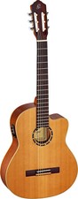 Ortega Guitars RCE131 Family Series Pro Acoustic Electric Nylon Classical 6-S...