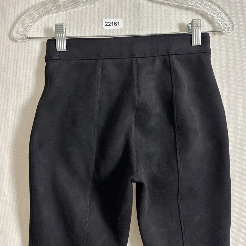 Spanx Women's Size XS Petite Faux Suede Pull On High Rise Flare Pants - Image 4 of 4