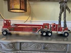 Vintage Tonka Hook and Ladder Fire Truck #2 33 Inches Long Pressed Steel
