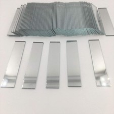 NUO RUI 5/8" x 2" Rectangular Mirror Mosaic Tiles Craft Mirrors 60 Pieces 5/...