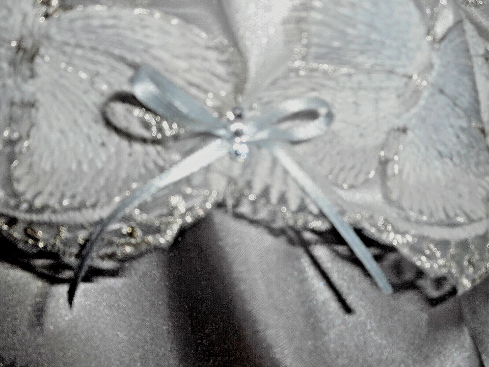 Ropa de muñeca de 18" se adapta a muñeca AG-plata/gris brillante mariposa vestido zapatos, diadema Foto 2 de 4