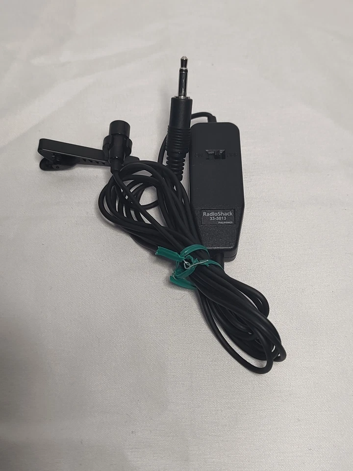 RadioShack Optimus 33-3013 Ominidirectional Tie-Clip Mircophone  - Image 2 of 2