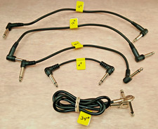 1/4" Guitar Patch Cable 4", 10", 12", 34" Right Angle   1pc Choose or Random