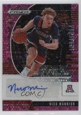 2020-21 Prizm Draft Picks Prospect Fast Break Pink 24/25 Nico Mannion Auto 11p9