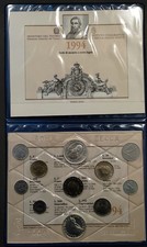 SERIE DIVISIONALE 1994 TINTORETTO CON MONETE IN ARGENTO FDC DA COLLEZIONE