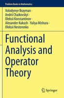 Functional Analysis And Operator Theory Volodymyr Brayman (U. A.) Taschenbuch