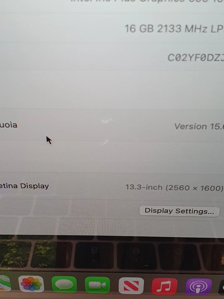 Apple MacBook Pro 13" 2018 · i5 · 16GB · 250GB, photo 4 of 5