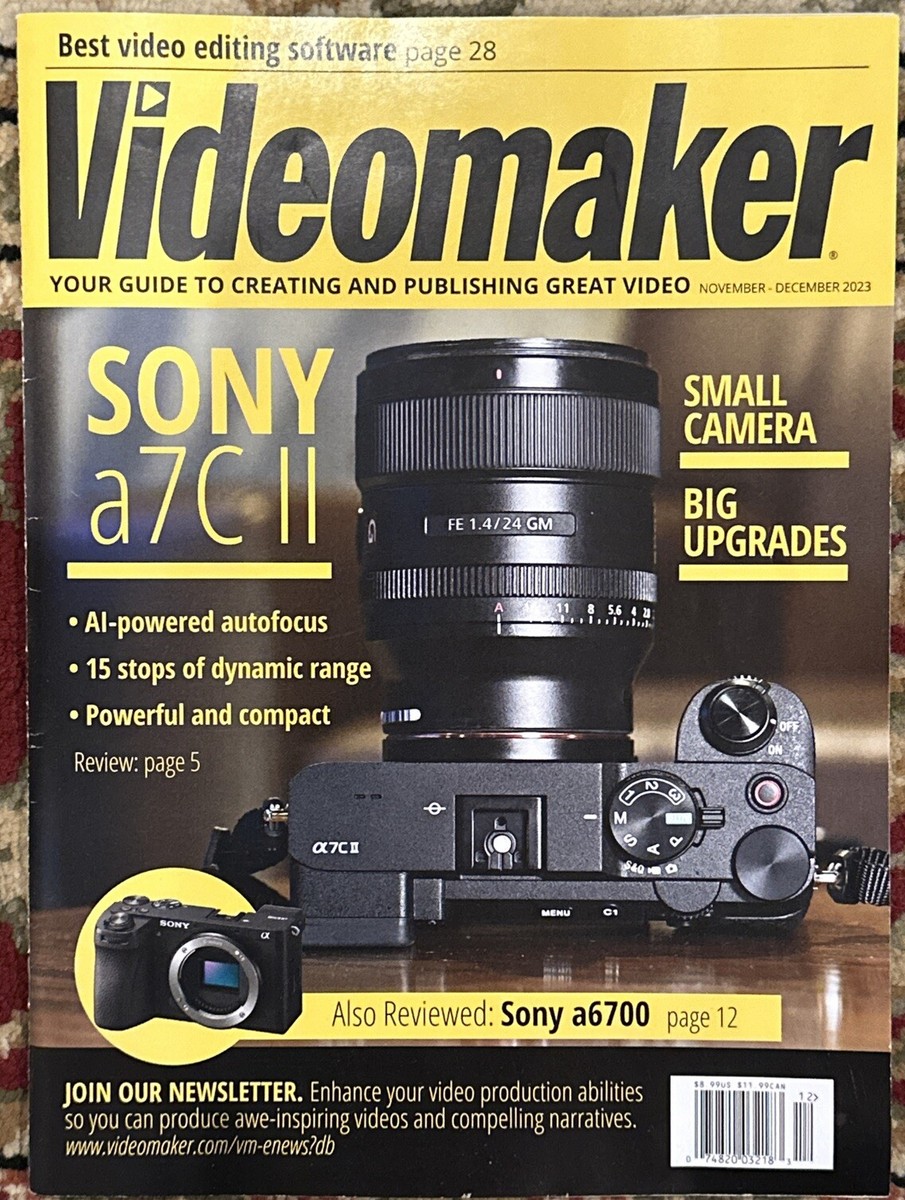 Videomaker Creating And Publishing Great Video Magazine Nov Dec 