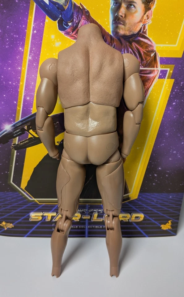 Hot Toys MMS255 Guardians Galaxy STAR LORD action figure 1/6 scale Body only - Image 2 of 2