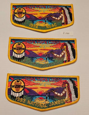 Topa Topa Lodge #291 - Camarillo CA - 3 piezas NOAC 1992 y NSJ 1993